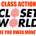 class action closet world